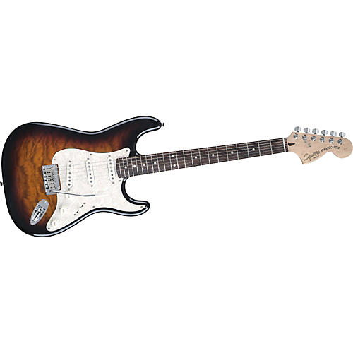 Quilted Top Deluxe Strat Electric Guitar