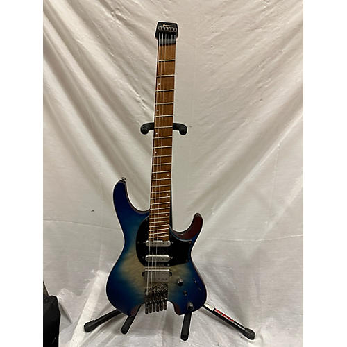 Ibanez Qx54qm Solid Body Electric Guitar Blue Burst