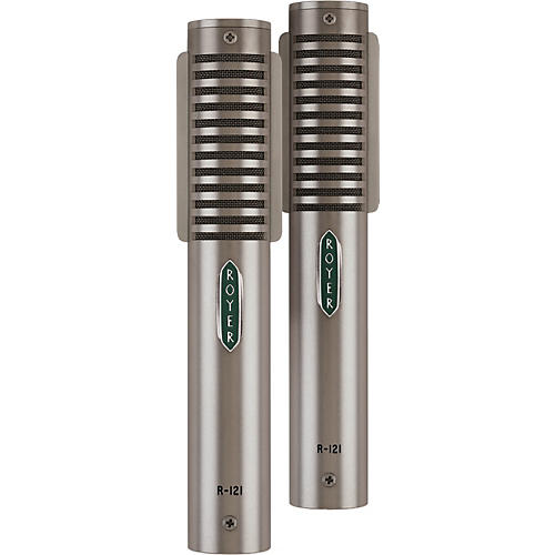 Royer R-121 Matched Ribbon Microphone Pair Nickel