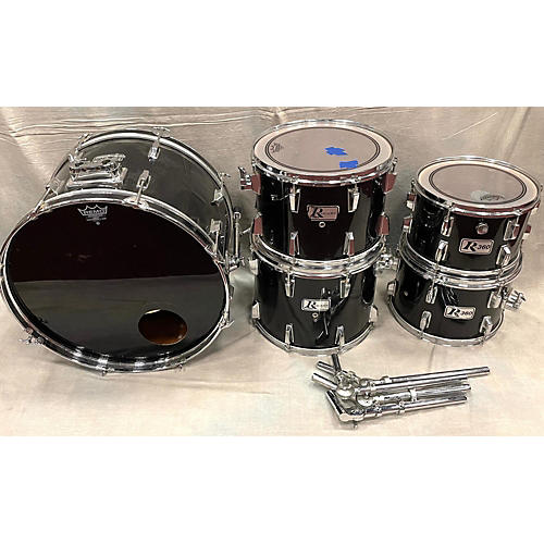 Rogers R-360 Drum Kit Black