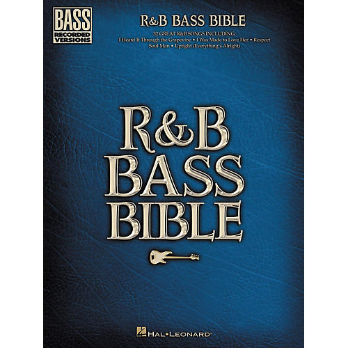 Hal Leonard R & B Bible Bass Guitar Tab Songbook