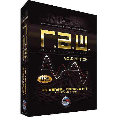 R.A.W. Gold Edition Universal Groove Kit + 15 Style Paks