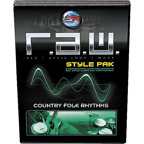 R.A.W. Style Pack - Country Folk Rhythms Loops Collection Software