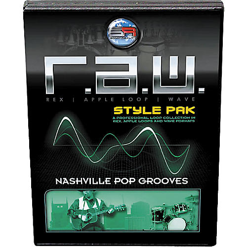 R.A.W. Style Pack - Nashville Pop Grooves Loops Collection Software