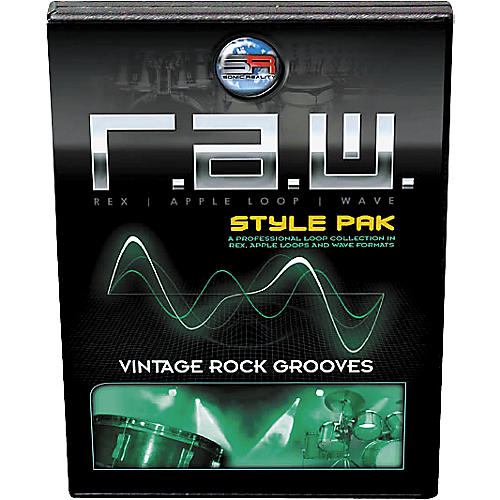 R.A.W. Style Pack - Vintage Rock Grooves Loops Collection Software