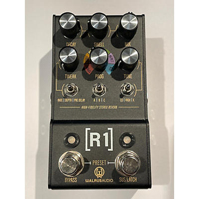 Walrus Audio R1 HIGH-fIDELITY STEREO REVERB Effect Pedal