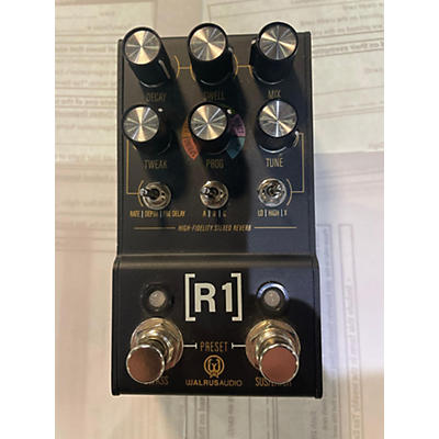 Walrus Audio R1 High Fidelity Stereo Reverb Effect Pedal