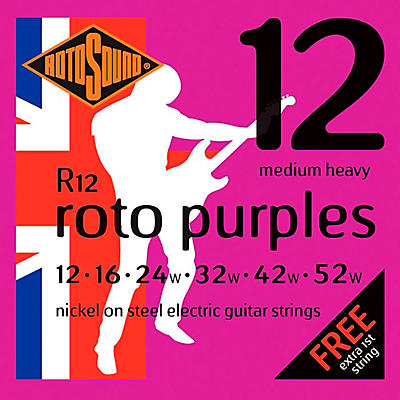 Rotosound R12 Medium Heavy Electric Guitar Strings
