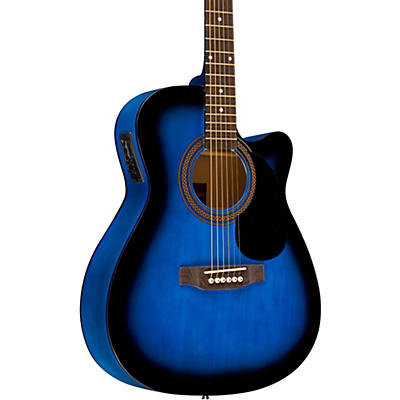 Rogue RA-090 Concert Cutaway Acoustic-Electric Guitar -