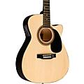 Rogue RA-090 Concert Cutaway Acoustic-Electric Guitar - SunburstNatural