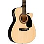 Rogue RA-090 Concert Cutaway Acoustic-Electric Guitar - Natural