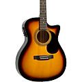 Rogue RA-090 Concert Cutaway Acoustic-Electric Guitar - SunburstSunburst