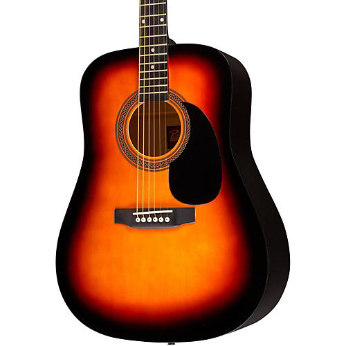 Rogue RA-090 Dreadnought Acoustic Guitar Sunburst