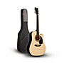 Rogue RA-090 Dreadnought Cutaway Acoustic-Electric Guitar, Natural with Road Runner RR1AG Gig Bag