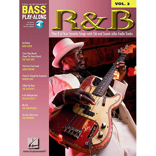 R&B Bass Guitar Play-Along Series Book with CD