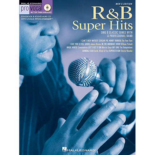 R&B Super Hits (Pro Vocal Men's Edition Volume 6) Pro Vocal Series Softcover with CD
