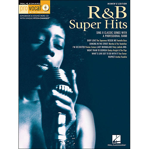 Hal Leonard R&B Super Hits Pro Vocal Songbook/CD for Women Singers Volume 7