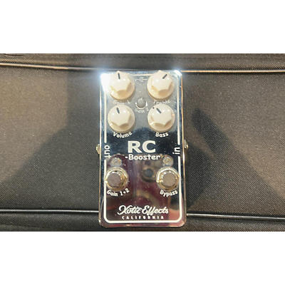 Xotic RC Booster V2 Effect Pedal