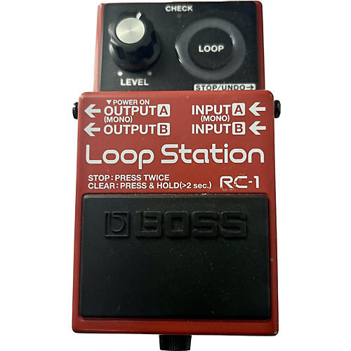 BOSS RC1 Loop Station Pedal | Musician's Friend