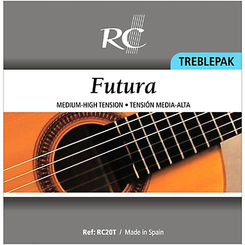 RC20T Futura Treblepak - Medium-High 1st, 2nd and 3rd strings for Nylon String Guitar.