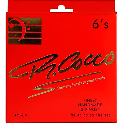 Richard Cocco RC6C 6-String Electric Bass Guitar Strings