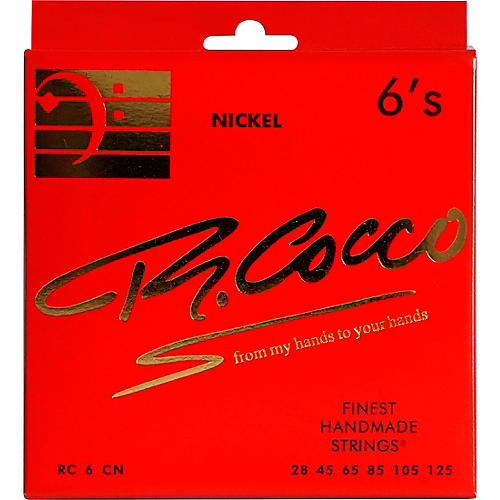 RC6CN 6-String Nickel Electric Bass Guitar Strings