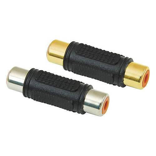 American Recorder Technologies RCA Female to RCA Female Adapter Gold
