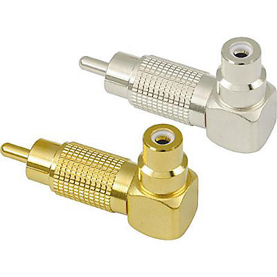 American Recorder Technologies RCA Male to RCA Female Right Angle Adapter