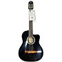 Used Ortega RCE141BK Acoustic Electric Guitar Black