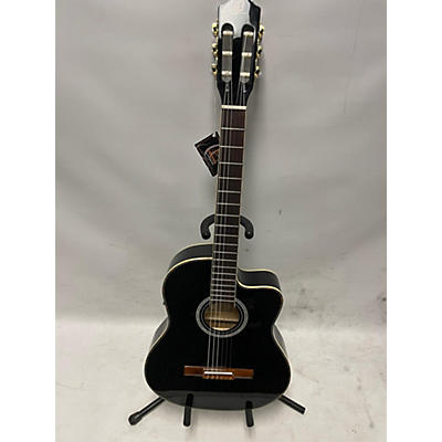 Ortega RCE145BK Acoustic Electric Guitar