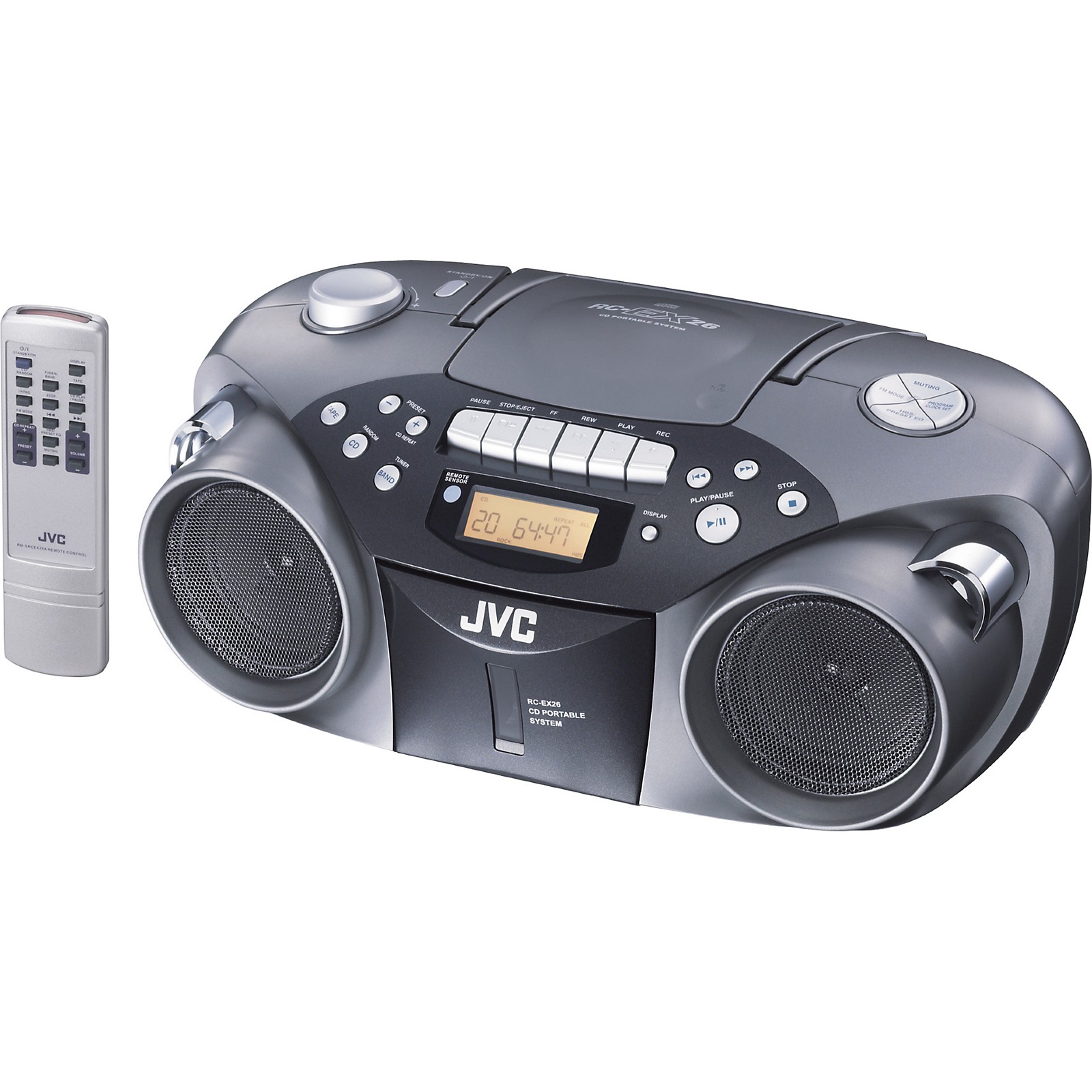 JVC RCEX26 Portable Boom Box Musician's Friend