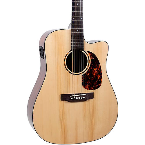 Recording King RD-G6-CFE5 Solid Top Dreadnought Cutaway Acoustic-Electric Guitar Condition 1 - Mint Natural