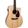 Recording King RD-G6-CFE5 Solid Top Dreadnought Cutaway Acoustic-Electric Guitar Natural