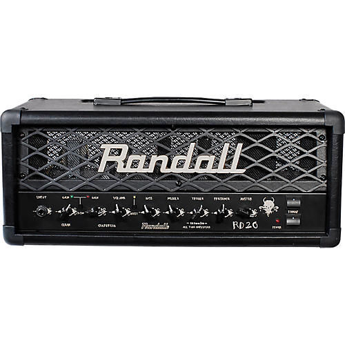 Randall RD20H Diavlo 20W Tube Guitar Head Black