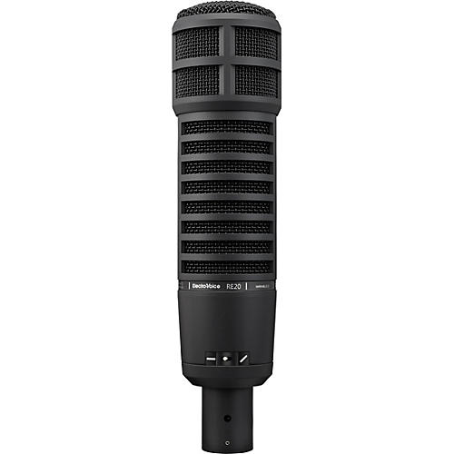 Electro-Voice RE20 Dynamic Broadcast Microphone With Variable-D Black