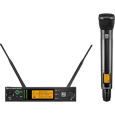 Electro-Voice RE3 Wireless Handheld Set With ND96 Dynamic Supercardioid Vocal Microphone Head