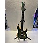 Used Schecter Guitar Research REAPER 6 Solid Body Electric Guitar GREEN BURL BURST