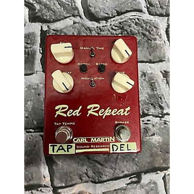 Carl Martin RED EPEAT DELAY V3 Effect Pedal
