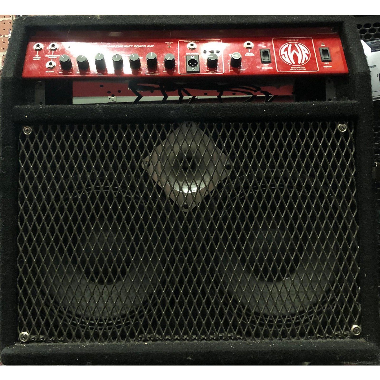 SWR REDHEAD 240 Tube Bass Combo Amp Musician
