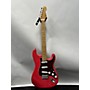 Used Vintage REISSUED V6MFR Solid Body Electric Guitar FIRENZA RED