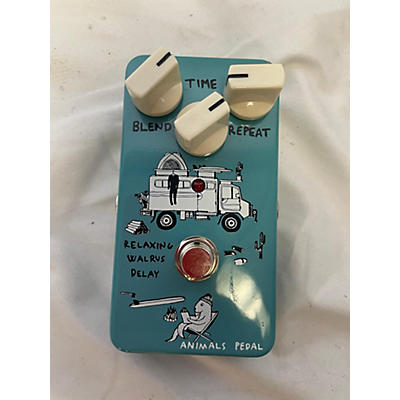 Animals Pedal RELAXING WALRUS DELAY Effect Pedal