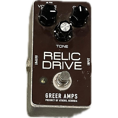 Greer Amplification RELIC DRIVE Effect Pedal