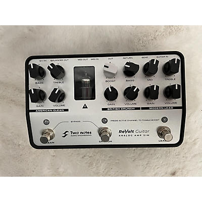 Two Notes AUDIO ENGINEERING REVOLT GUITAR ANALOG AMP SIM Pedal