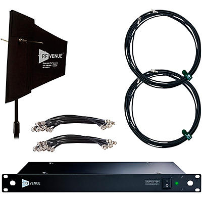 Audio-Technica RF Venue Distro9 HDR and Diversity Fin Antenna Bundle