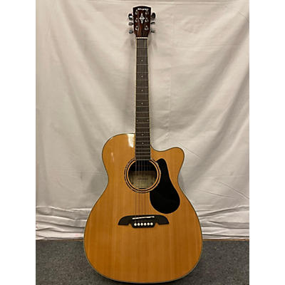 Alvarez RF27CE OM/Folk Acoustic Electric Guitar