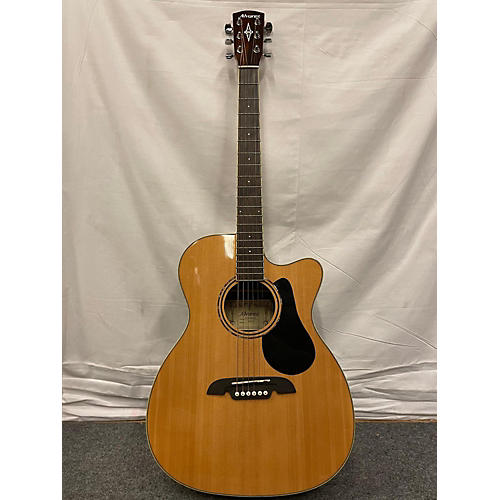 Alvarez RF27CE OM/Folk Acoustic Electric Guitar Natural