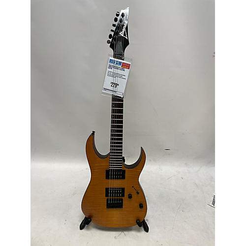 Ibanez RG FM Solid Body Electric Guitar FLAMED AMBER
