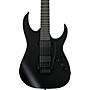 Ibanez RG Iron Label 6str Electric Guitar Black Flat