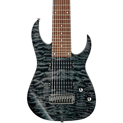 Ibanez RG9QM Black Ice guitare électrique 9 cordes