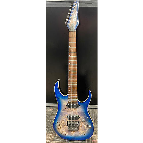 Ibanez RG1027PBF Solid Body Electric Guitar Cerulean Blue